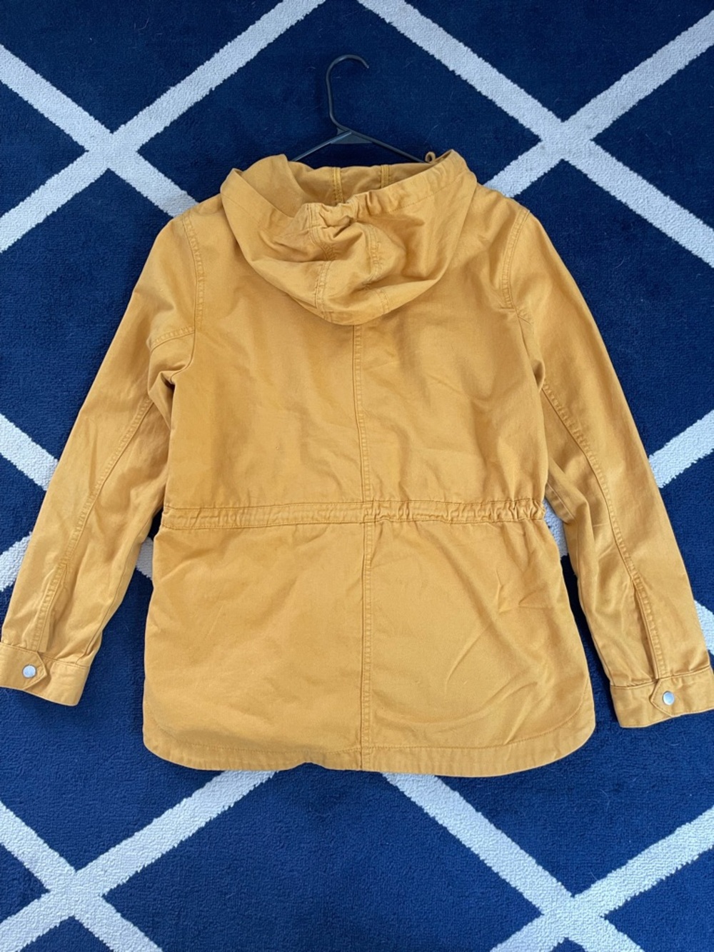 H&M Mustard Hooded Utility Jacket - Picture 2 of 3